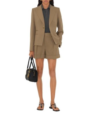 Wool Tailored Shorts