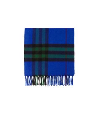 Check Cashmere Scarf