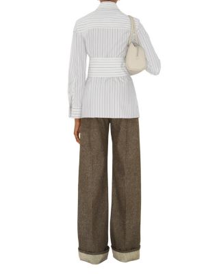 Regular Fit Striped Cotton Shirt