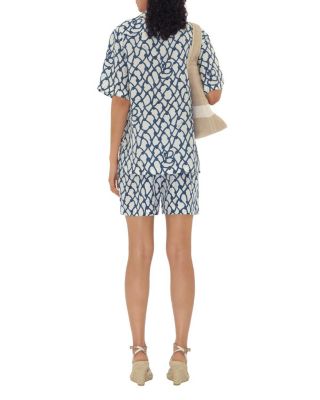 Regular Fit Knot Silk Shirt