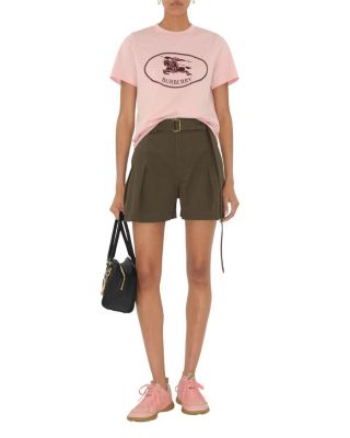 Knight Stamp Cotton T-shirt