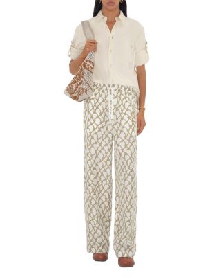 Knot Silk Trousers