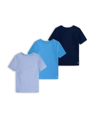 Boys' Cotton Stretch Crewneck Tees, Pack of 3 - Big Kid