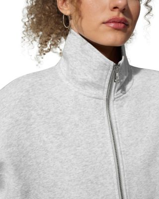  SILKERRY Oversized Heirloom '89 Zip Stand Collar Jacket