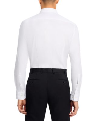 Jason Slim Fit Long Sleeve Cotton Dress Shirt