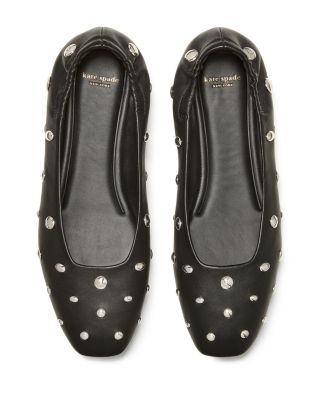 Women's Halo Studded Ballet Flats