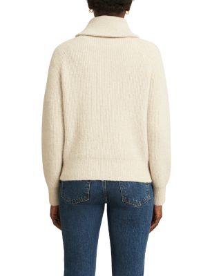 Sandy Roll Neck Zip Sweater