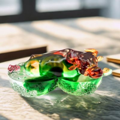 Bringing Down the House Crystal Sculpture - Limited Edition