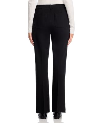 High Rise Crop Flare Pants