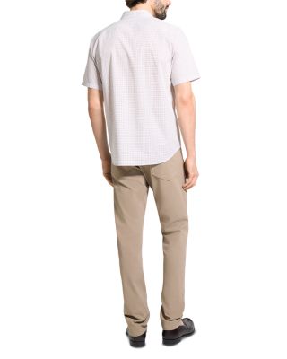 Irving Short Sleeve Mini Geo Relaxed Fit Button Down Shirt