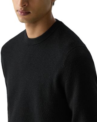 Maden Textured Crewneck Sweater