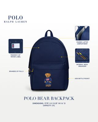 Polo Bear Backpack