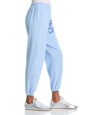 Cotton Logo Sweatpants in Pinkbird