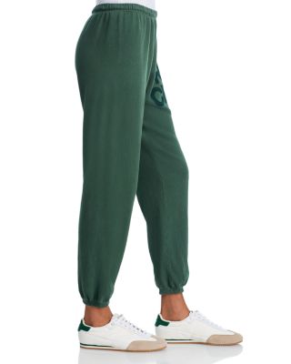 Cotton Logo Sweatpants in Pinkbird