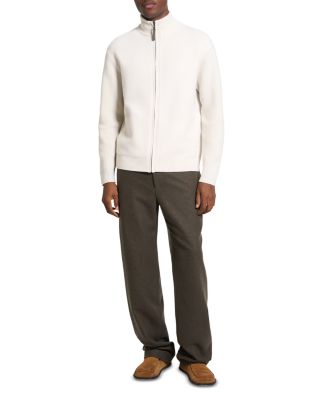 Long Sleeve Relaxed Fit Wool Turtle Neck Sweater