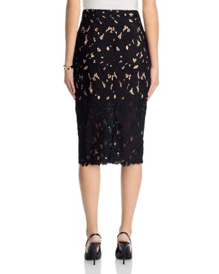 Lace Midi Skirt - Exclusive