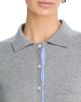 Collared Button Down Cardigan - Exclusive