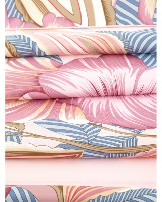 Brezza Print Square Silk Scarf