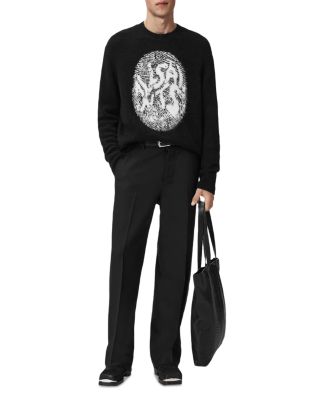 Ridges Oversized Crewneck Sweater