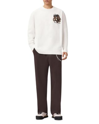 Reticulate Graphic Relaxed Long Sleeve Tee