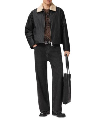 Boston Fleece Collar Wax Jacket