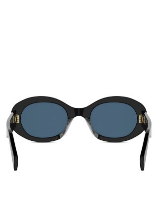 Triomphe Oval Sunglasses, 52mm