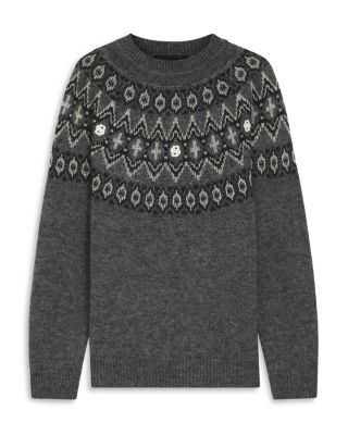 Hisle Relaxed Fit Fair Isle Sweater