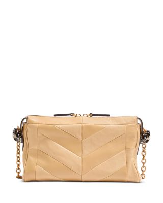 Panthea Small VLogo Leather Shoulder Bag 