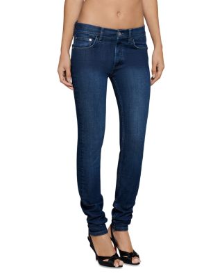 Moss Mid Rise Skinny Jeans in Nightfall