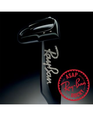 A$AP Wayfarer Puffer Crystal Edition Square Sunglasses, 47mm