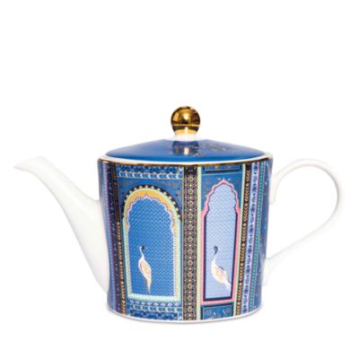 Sara Miller India Lattice Windows Teapot