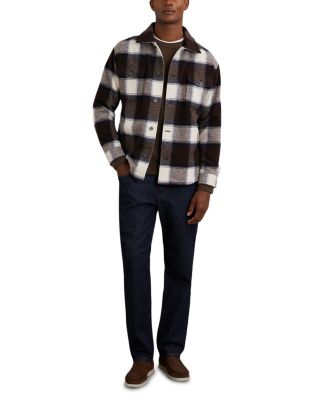Checked Twin Pocket Overshirt