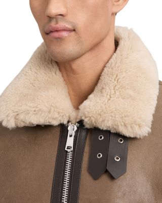 Hardy Shearling Aviator Jacket