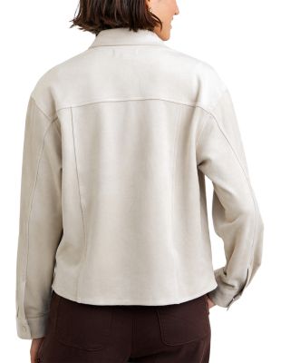 Seamed Pocket Shacket