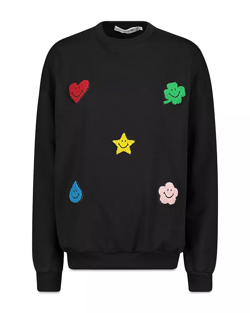 Joshua Sanders Multi Icon Crew Sweatshirt