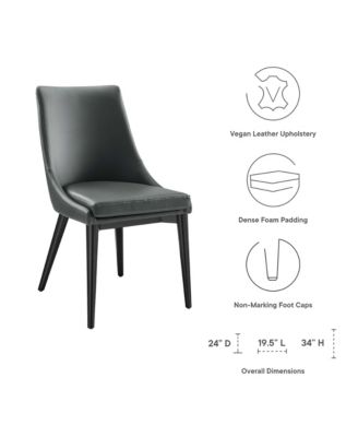 Viscount Faux Leather Dining Chair