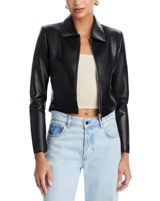 Lola Faux Leather Jacket