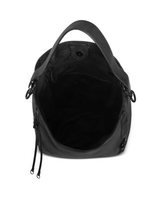 M.A.B. Leather Hobo Bag