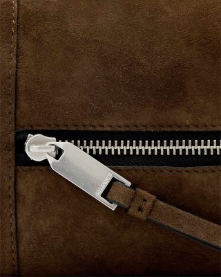 Vega Mini Suede Shoulder Bag