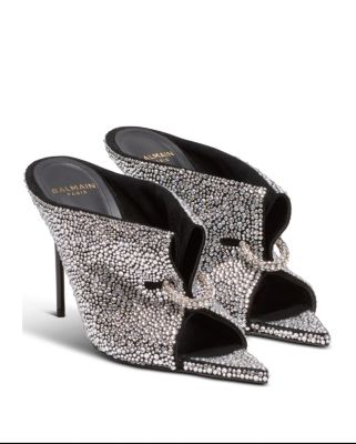 Women's Mules with Front Piercing