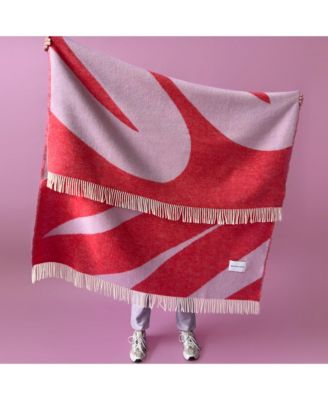  Swirl Cobalt Blanket, 51" L x 78" W