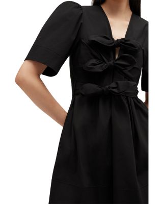 Stretch Cotton Mini Dress