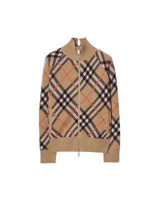 Check Wool Mohair Blend Jacket