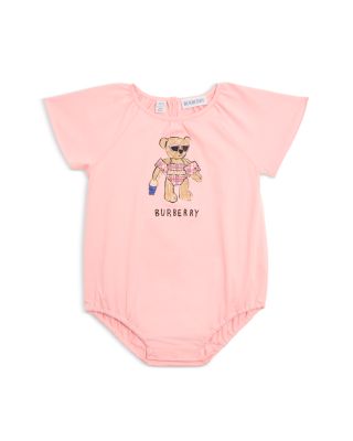 Girls' Dori Beach Bear Cotton Bodysuit - Baby