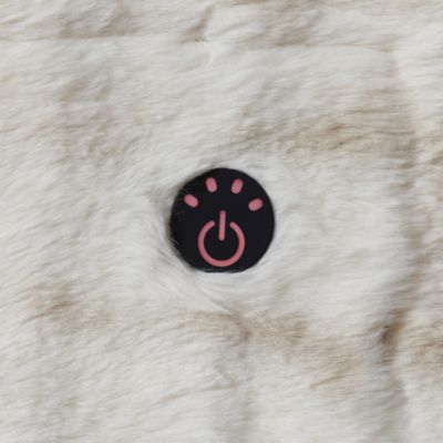 Heated Luxe Faux Fur Throw Blanket - Exclusive