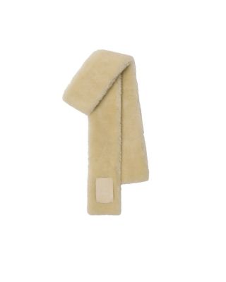  Narrow Check Wool Scarf