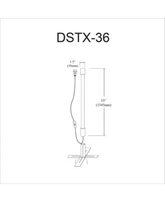 Diagnostic Indoor Fluorescent Light Stick - 36W