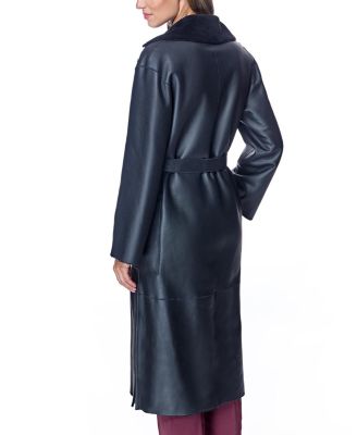 Shearling Lamb Wrap Coat