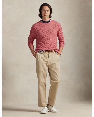 Cable Knit Cotton Sweater