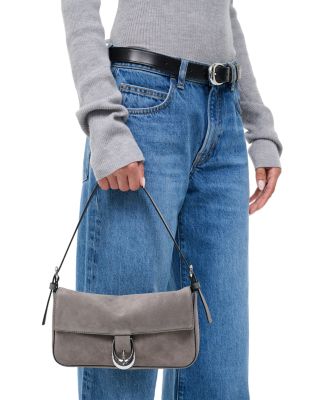 Harlow Suede Shoulder Bag